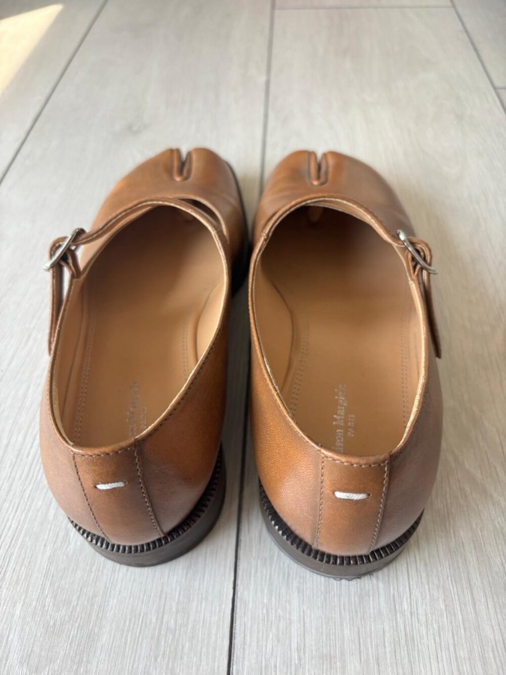 Rare Maison Margiela Tabi Mary Jane Flats - Picture 6 of 10